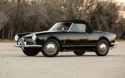 1958 Alfa Romeo Giulietta Veloce Spider 