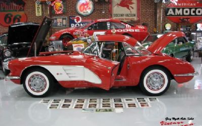Photo of a 1960 Chevrolet Corvette Roman Red-Black 290HP Fuel Injected for sale