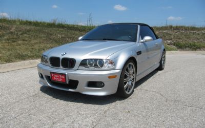 2003 BMW M-3 Cabriolet 25K Miles 6-Speed Manual