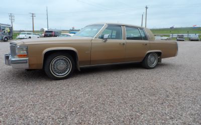 1981 Cadillac Sedan Deville 4 Door Sedan