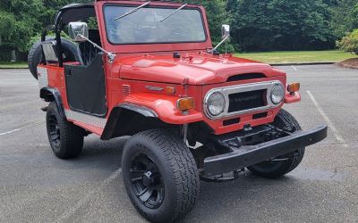 Photo of a 1974 Toyota Land Cruiser 4WD SUV for sale