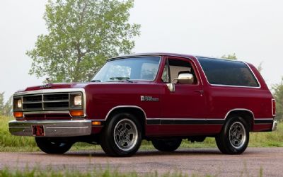 Photo of a 1989 Dodge Ramcharger 150 for sale
