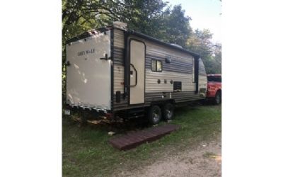 Photo of a 2019 Forest River Grey Wolf 19RR Toy Hauler for sale
