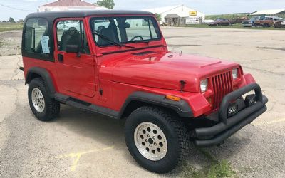 Photo of a 1991 Jeep Wrangler 4X4 SUV for sale
