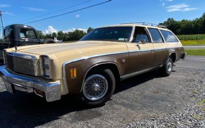 1977 Chevrolet Malibu Classic Wagon With Only 48,000 Documented Original Miles
