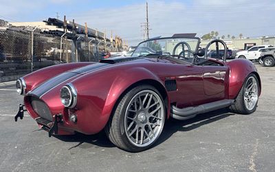 1965 Shelby Cobra Backdraft Racing Re-Creation