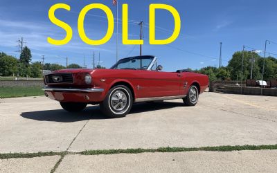 Photo of a 1966 Ford Mustang Convertble for sale