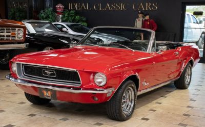 Photo of a 1968 Ford Mustang Convertible - 4-BBL 30 1968 Ford Mustang Convertible - J-CODE 4-BBL 302C.I. V8 for sale