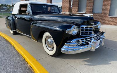 Photo of a 1948 Lincoln Continental Convertible for sale