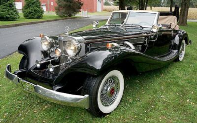 Photo of a 1934 Mercedes-Benz 500K Replica Convertible. Known As The Heritage for sale