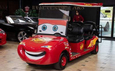 2014 E-Z-GO Lil' Lightning Mcqueen Golf CA 2014 E-Z-GO Lil' Lightning Mcqueen Golf Cart