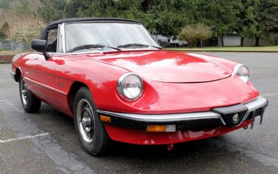 Photo of a 1986 Alfa Romeo Spider Convertible for sale