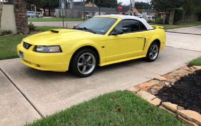 Photo of a 2001 Ford Mustang Convertible GT for sale