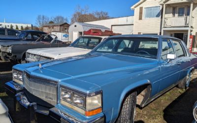 1984 Cadillac Deville Base 4DR Sedan