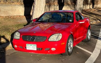 Photo of a 2001 Mercedes-Benz SLK 320 Retractable Hardtop Convertible for sale