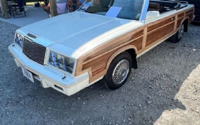 Photo of a 1984 Chrysler LE Baron Mark Cross Town And Country 2DR Convertible for sale