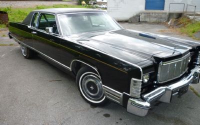 1975 Lincoln Continental Sunroof
