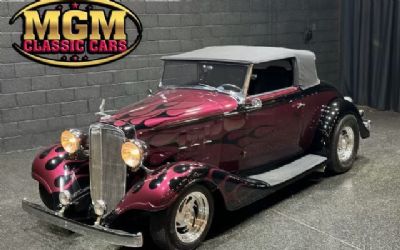 Photo of a 1933 Chevrolet Roadster Black Cherry Roadster! for sale