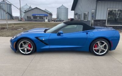 2014 Chevrolet Corvette Stingray 2DR Convertible W/3LT