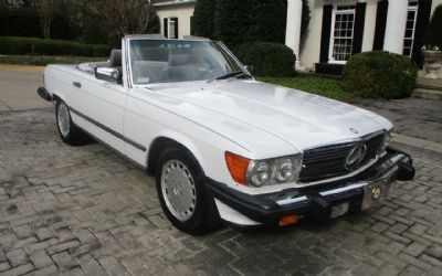 1987 Mercedes-Benz 560-Class 560 SL 2DR Convertible