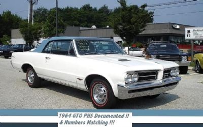 Photo of a 1964 Pontiac GTO Documented Convertible for sale