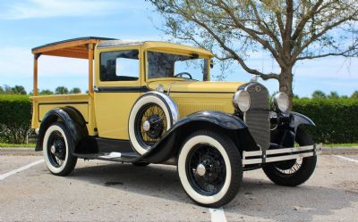 Photo of a 1931 Ford Closed Cab Pickup for sale