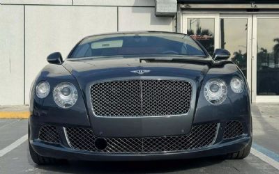 Photo of a 2012 Bentley Continental GT Coupe for sale