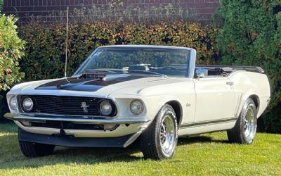 1969 Ford Mustang Must See V8 Hard TO Find White
