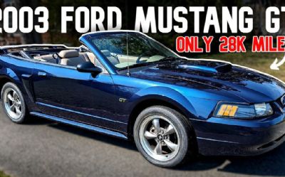 Photo of a 2003 Ford Mustang Convertible for sale
