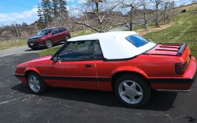 Photo of a 1986 Ford Mustang Convertible for sale