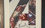  Ironman Autographed Print