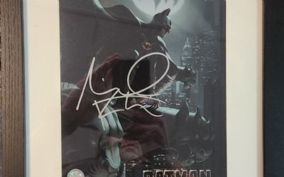  Batman Autographed Print 