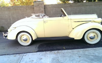Photo of a 1937 Plymouth Deluxe Convertible W/Rumble Seat for sale