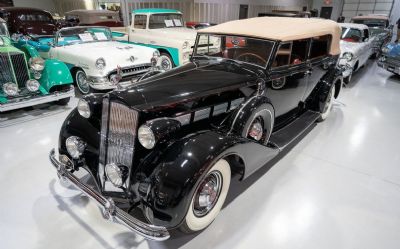 Photo of a 1937 Packard Super Eight Convertible Sedan for sale