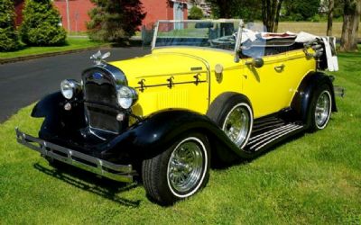 Photo of a 1931 Ford Super Deluxe Phaeton Convertible Replica for sale