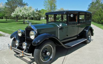 Photo of a 1929 Packard Eight Series 633 Seven Passenger Sedan With Overdrive for sale