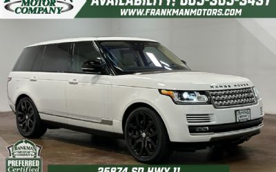 Photo of a 2017 Land Rover Range Rover 5.0L V8 Supercharged for sale