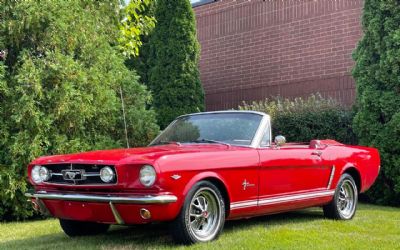 1965 Ford Mustang Factory C Code V8 GT Options