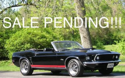 Photo of a 1969 Ford Mustang Hard TO Find Triple Black V8 for sale