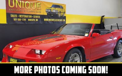 Photo of a 1988 Chevrolet Camaro Z28 Convertible for sale