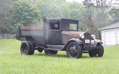 Photo of a 1929 Ford Model AA Dump Body for sale