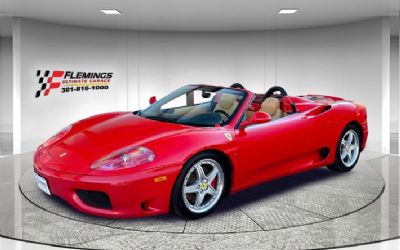 2003 Ferrari 360 Spider 2003 Ferrari 360 Spyder