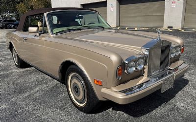 Photo of a 1988 Rolls-Royce Corniche Convertible for sale