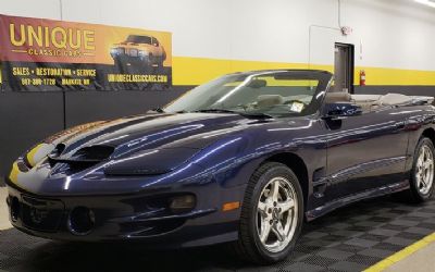 2000 Pontiac Firebird Trans Am WS6 Converti 2000 Pontiac Firebird Trans Am WS6 Convertible
