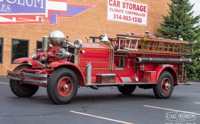 Photo of a 1928 Ahrens-Fox N-S-4 Pumper Fire Truck for sale