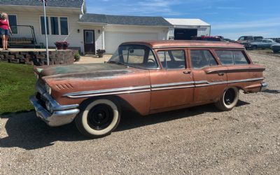 1958 Chevrolet Brookwood Station Wagon 4 Dr Wagon