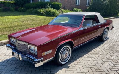 Photo of a 1984 Cadillac Eldorado Biarritz Convertible for sale