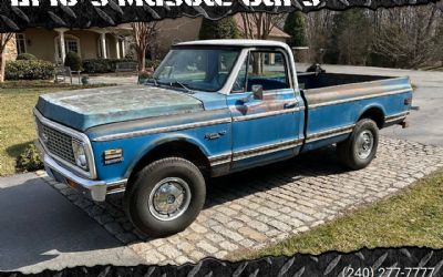 1972 Chevrolet C/K 10 Series Cheyanne 4 X 4