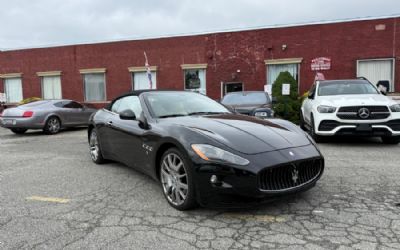 2011 Maserati Granturismo Convertible 2DR Conv Granturismo