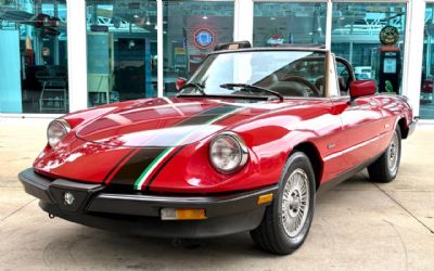 Photo of a 1986 Alfa Romeo Spider Veloce 2DR Convertible for sale